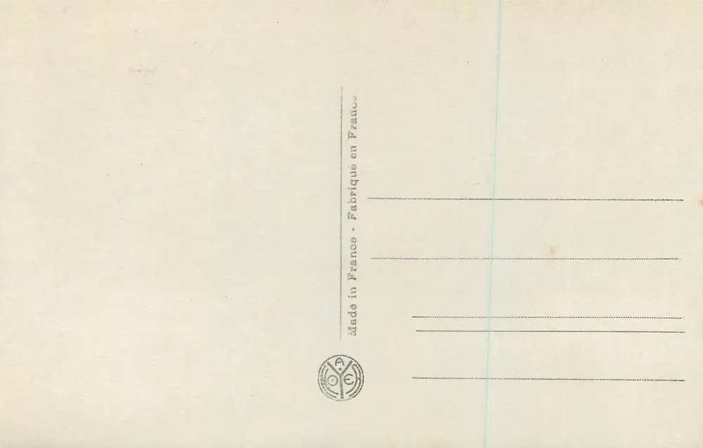 La Joconde — Musée du Louvre — A.N. Paris, n° 1601 - Verso
