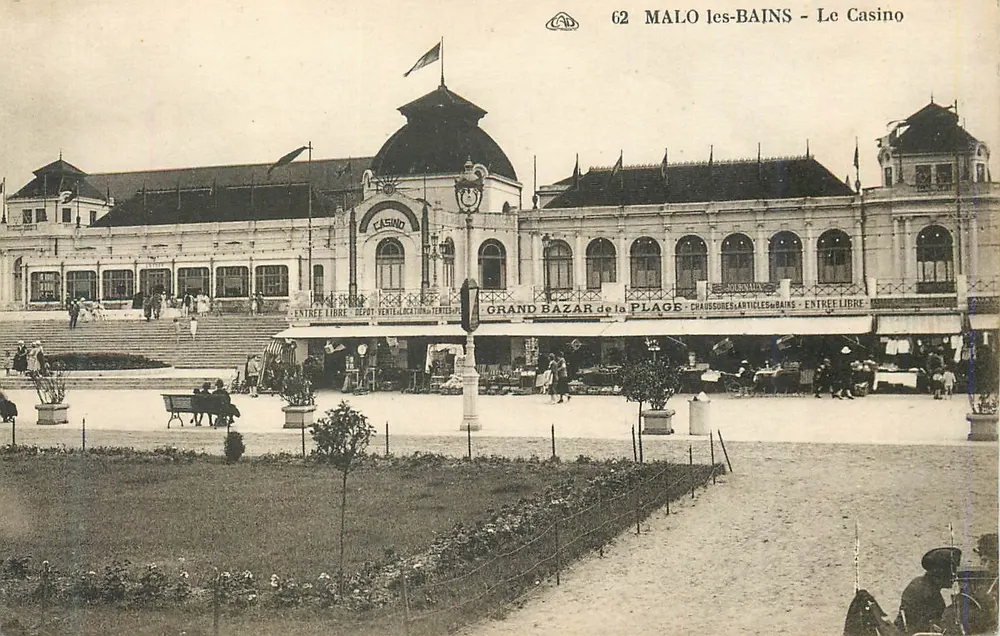 Malo-les-Bains - O Casino — Grande Feira da Praia, entrada livre - Frente