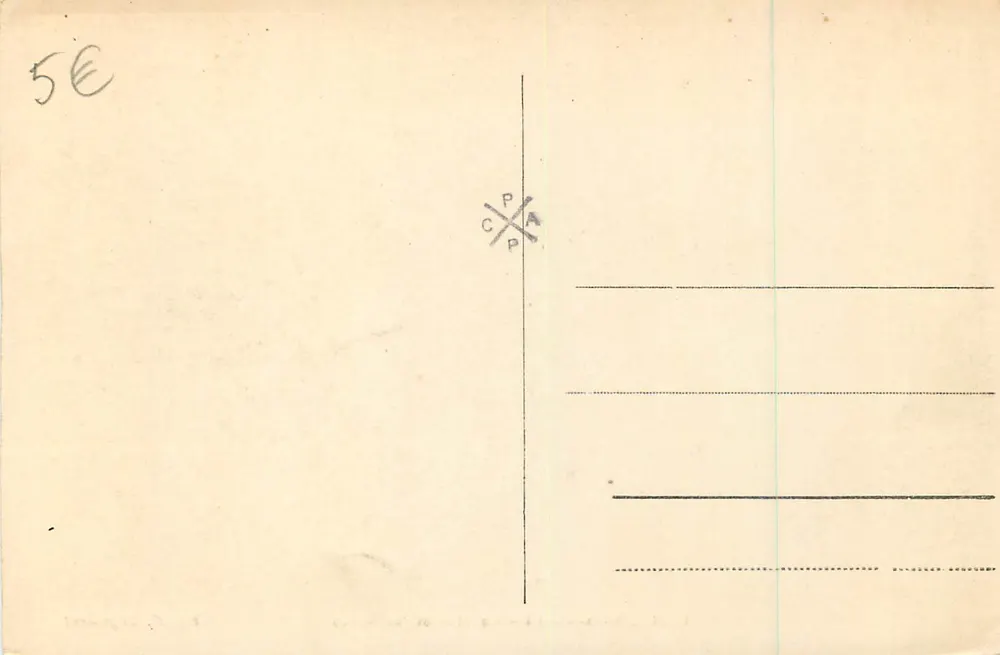 MALO-les-BAINS — La Mer et les Villas — Ed. P. Leynaert n°11 - Verso