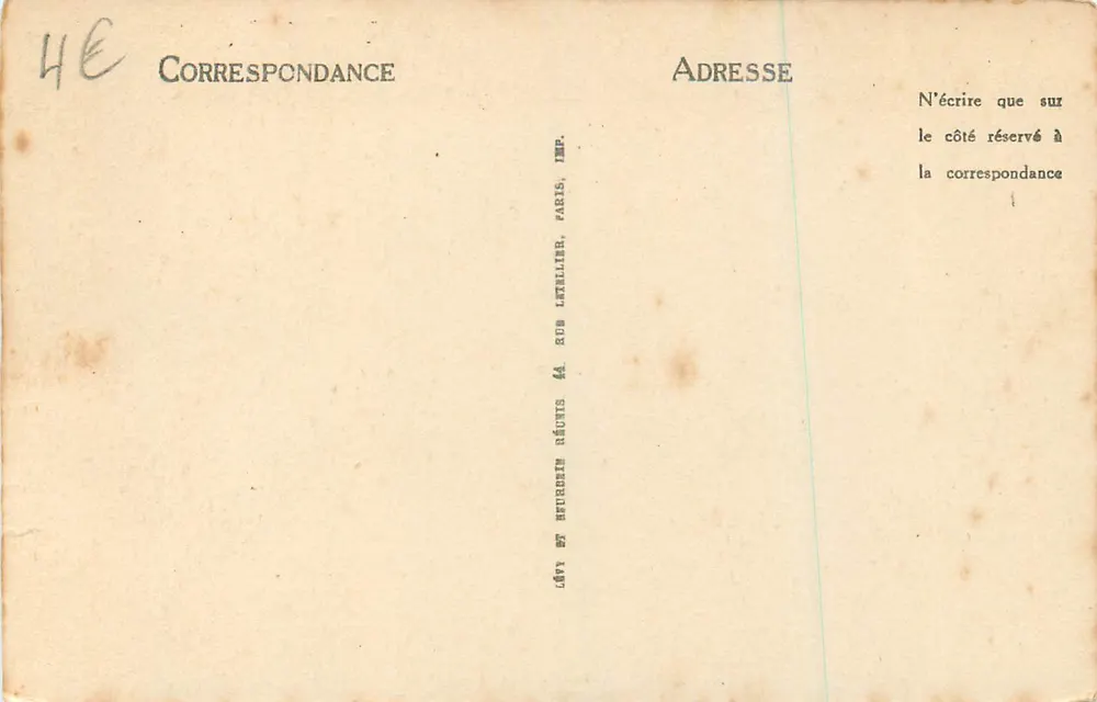 Malo-les-Bains — A Digue — LL. — n°42 - Verso