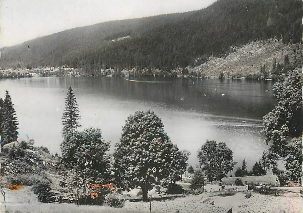 GERARDMER — A Vista do Lago da Estrada de Vagney — série 3 - Frente