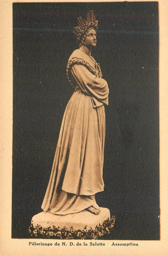 Pèlerinage de N.D. de la Salette — Assomption — sans éditeur ni numéro visible - Recto