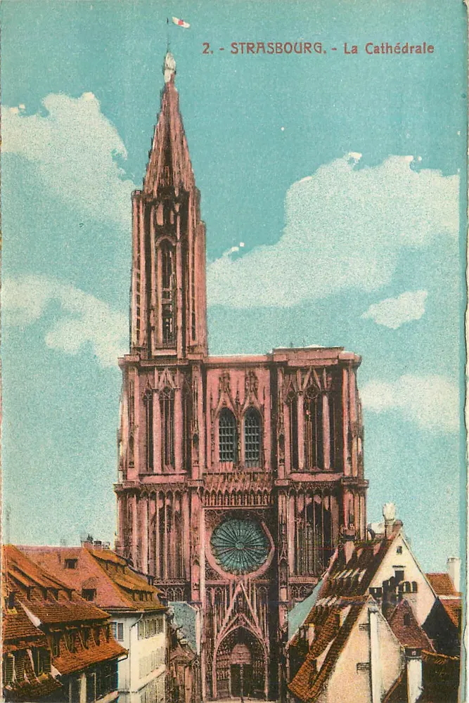 Strasbourg - A Catedral — edição MARQUES DÉPOÈSE, n°2 - Frente