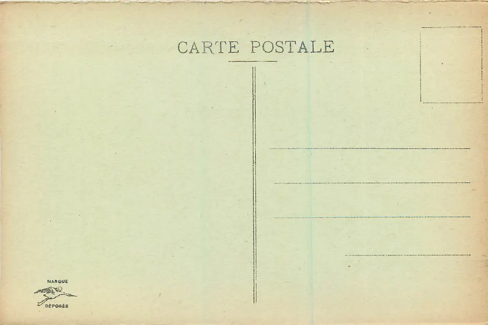 Strasbourg — Le Commissariat Général et la Cathédrale — Éditeur : Strasbourg, n° 299 - Verso