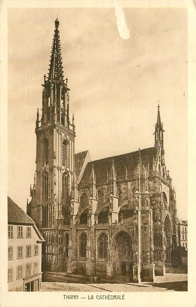 Thann — A Catedral — Braun & Cie, Edição Dornach - Frente