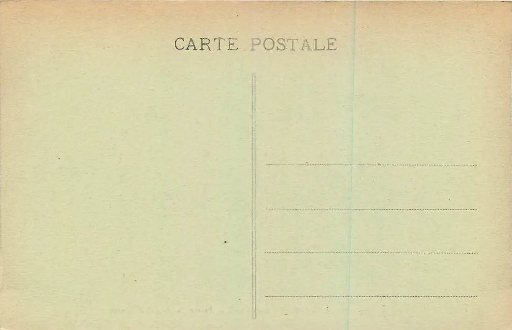 Forêt de Fontainebleau — Entrée du Désert d'Apremont — n° 387 - Verso