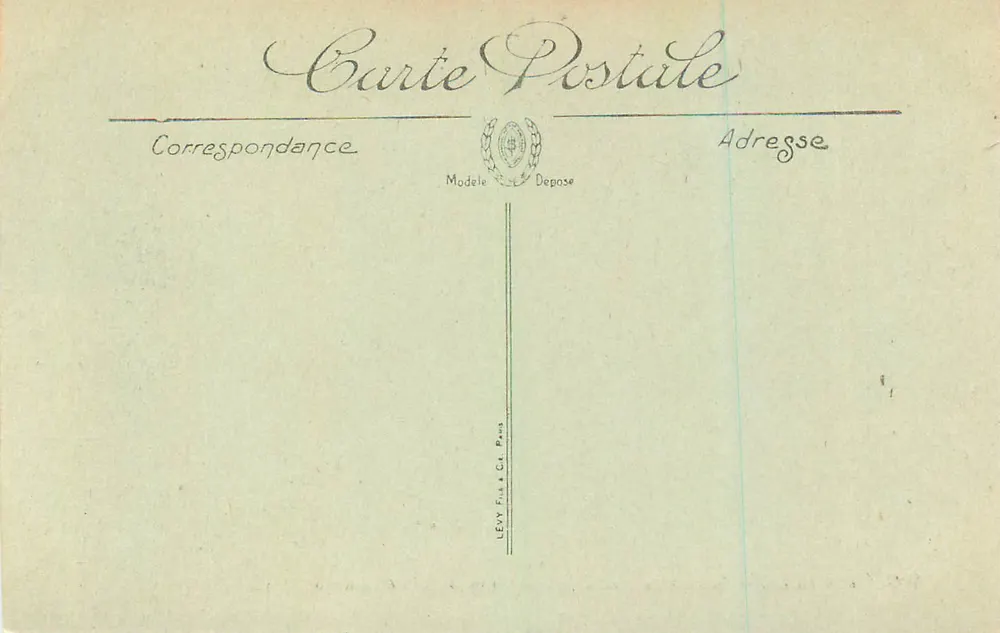 Lourdes — Gipfel des Pic du Jer — Das Observatorium und die Kreuz — LL. - Rückseite