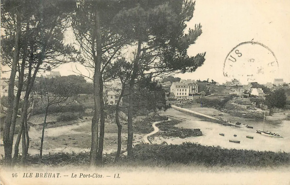Ilha Bréhat — Le Port-Clos — I.L. - Frente