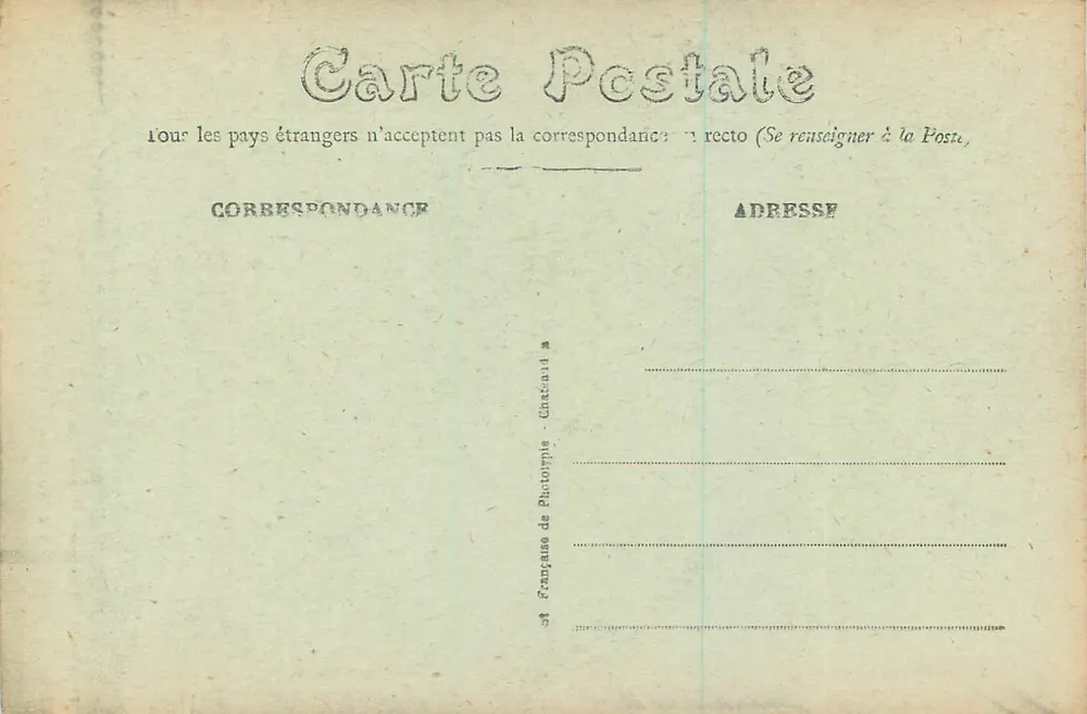 Le Mans — Maison de la Reine Bérengère — Edition J. Bouveret - Verso