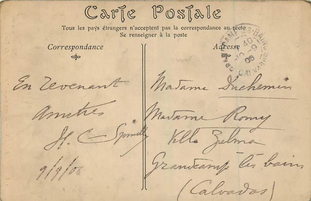 Rouen — Casa del XV secolo, Rue du Bac — Editore Lava Tort - Verso