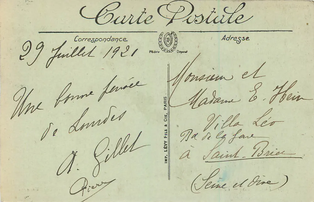 Lourdes — A Basílica — O Gave — LL. — Sélecta — n°246 - Verso