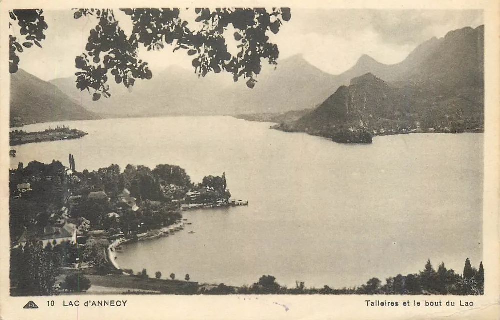 See Annecy — Talleoires und das Ende des Sees — CIP des Arts - Vorderseite