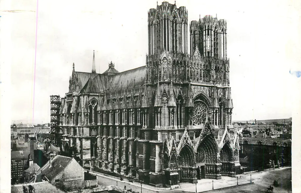 Cathédrale de Reims — avant la Guerre — Ed. Reims Cathédrale, P. 5 - Recto