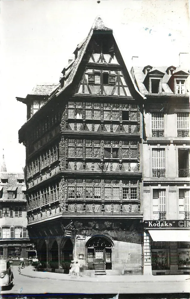 Maison Kammerzell — Strasbourg — Photographie Véritable - Recto