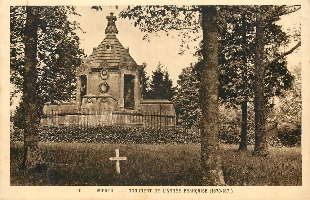 Wœrth — Denkmal der französischen Armee (1870-1871) - Vorderseite