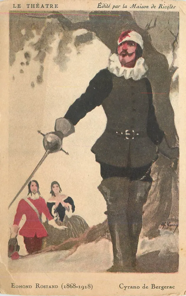 Cyrano de Bergerac — Édité par la Maison de Ricgles — n° de série non visible - Recto