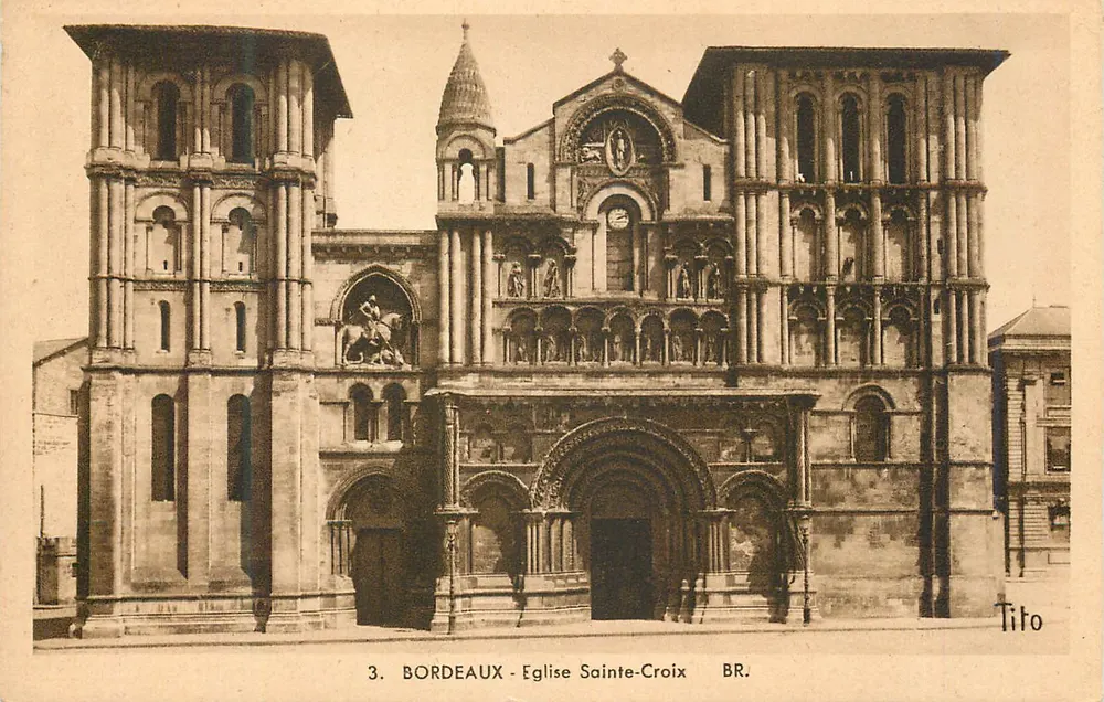 Bordeaux - Igreja de Santa Cruz — Tito, n°3 - Frente