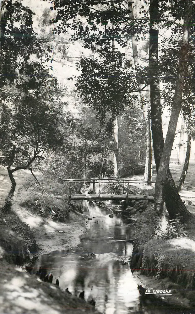 La Gigogne — Brücke über einen Bach im Wald — IA* GIGOGNE - Vorderseite