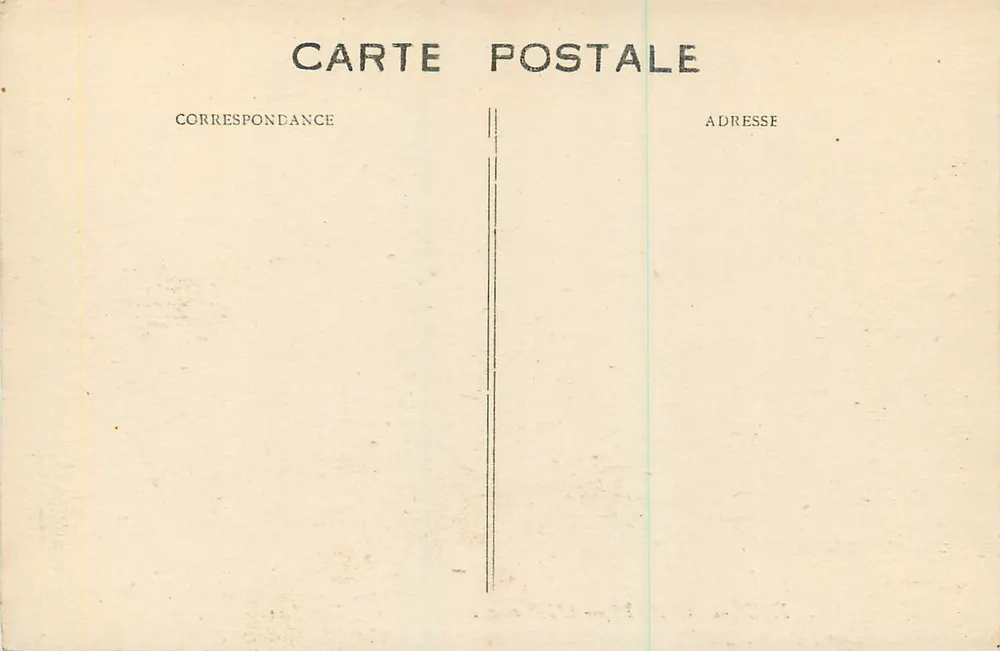 Nice-Havrais — L'Hôtellerie — G. F., Le Havre - Verso