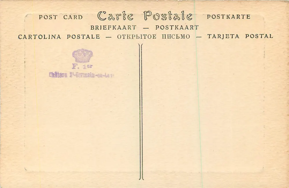 Floresta de Saint-Germain - A Lagoa dos Cães — Kéliographie de N.D. Fotografia n°123 - Verso