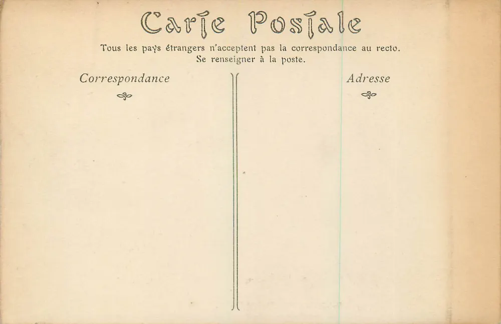 Palast des GRAND-TRLANON — Das Speisezimmer — ND Phot, n°34 - Rückseite