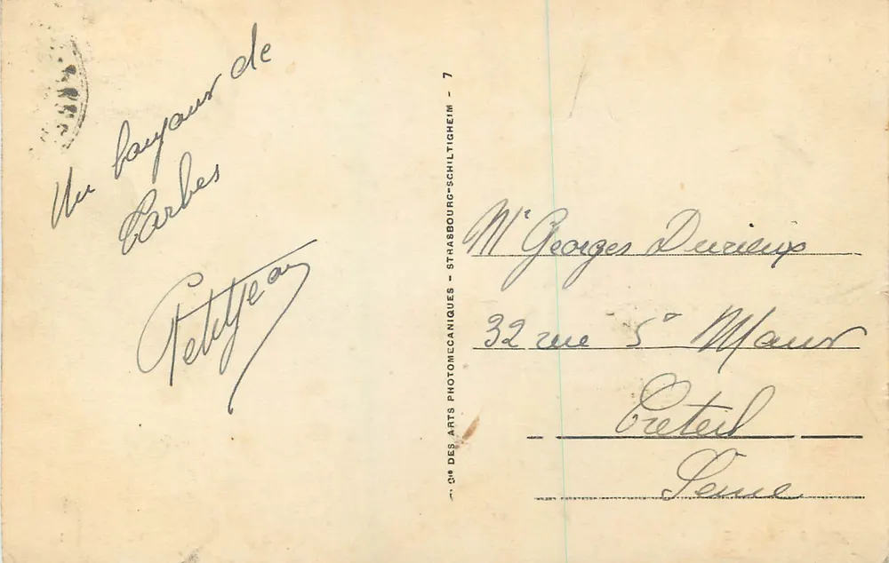 Tarbes — Vista geral — 8 TARBES - Verso