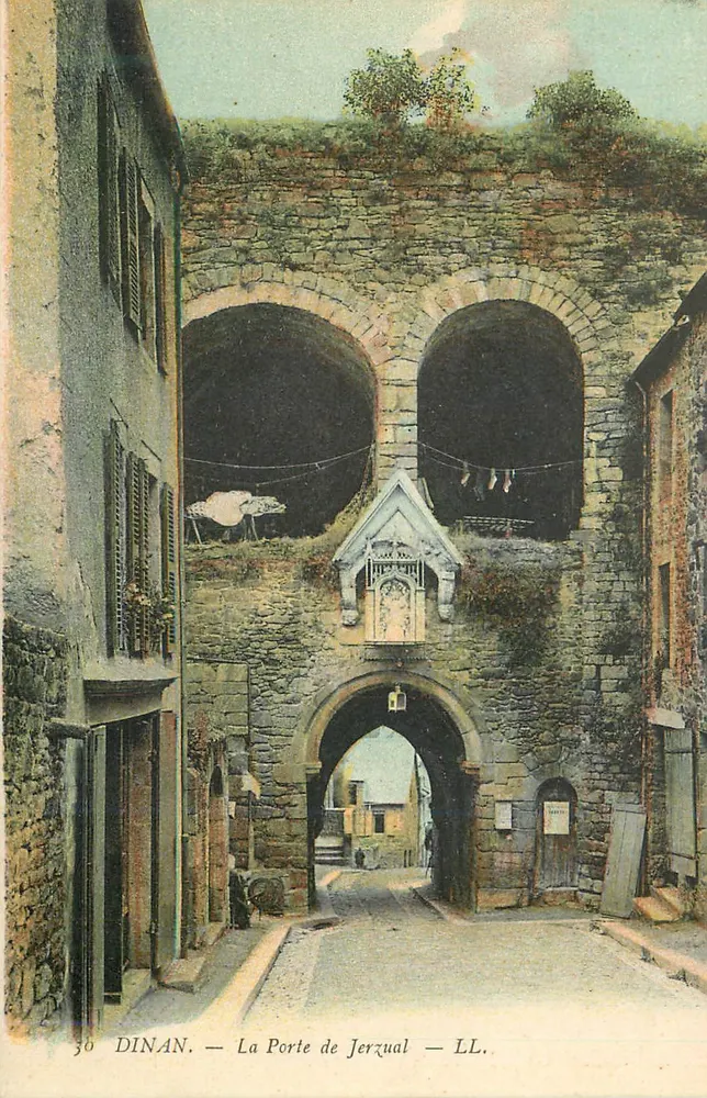 Dinan — A Porta de Jerzual — LL. - Frente