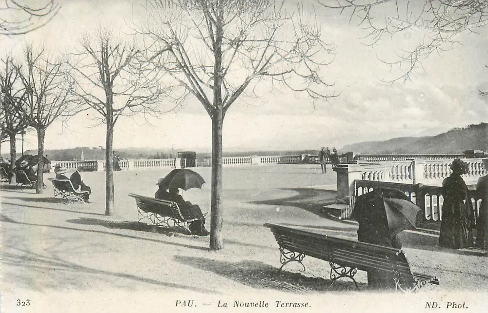 PAU — La Nouvelle Terrasse — éditeur ND. Phot. n° 333 - Frente