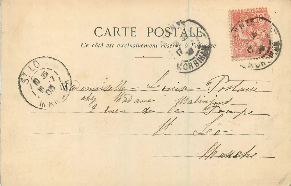 VANNES - O Hotel de Ville — C. L. fot. Vannes - 153 - Verso