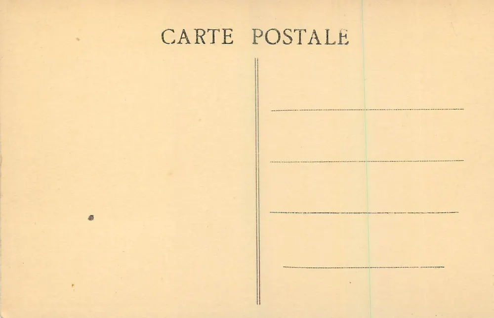 Cluny - Promenade du Fouettin — traditionelle Strafe für schuldige Frauen — Verlag Coll. Myard - Rückseite