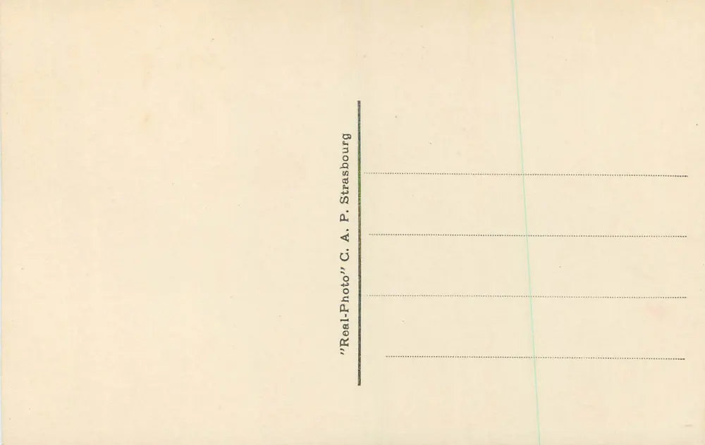 La Vallée du Mont Dore — vue du sommet du Sancy — C.A.P. n°69 - Verso