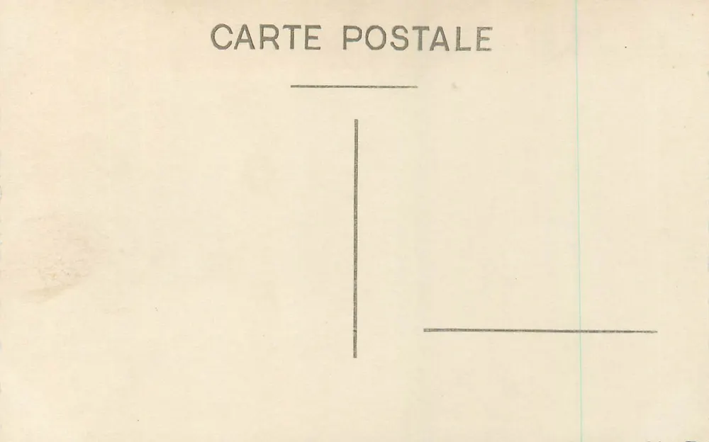 Place du Château — vista panorâmica — sem editor ou número de série visível - Verso