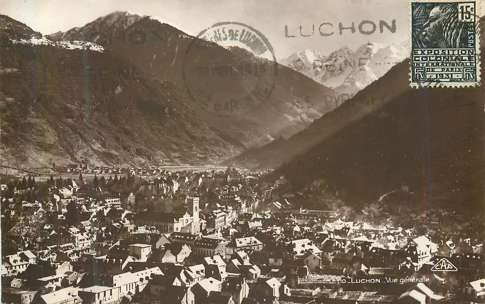 Luchon — Vista geral — C.A.P. Strasbourg - Frente