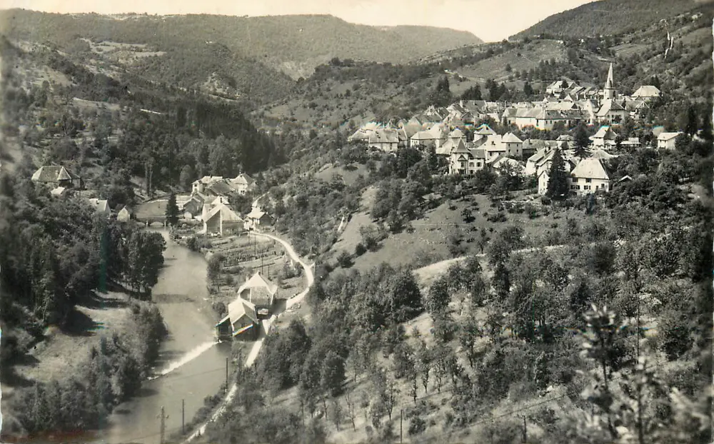 Tal der Loue — Mouchier-Haute-Pierre — Édition E. Protet - Vorderseite