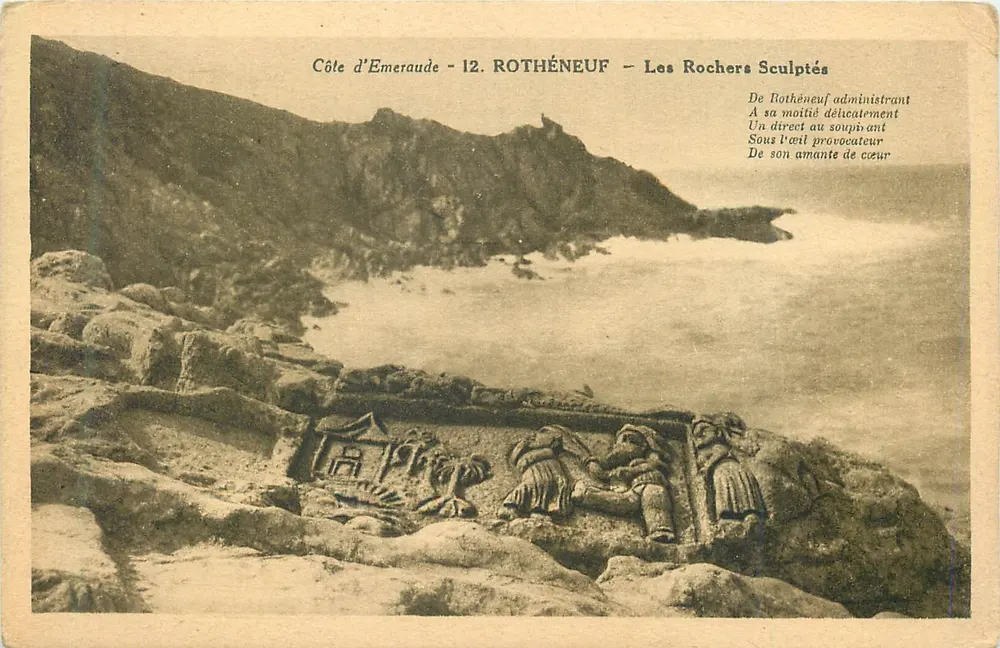 Côte d'Emeraude - 12. ROTHÉNEUF - Die Gekauften Felsen - Vorderseite