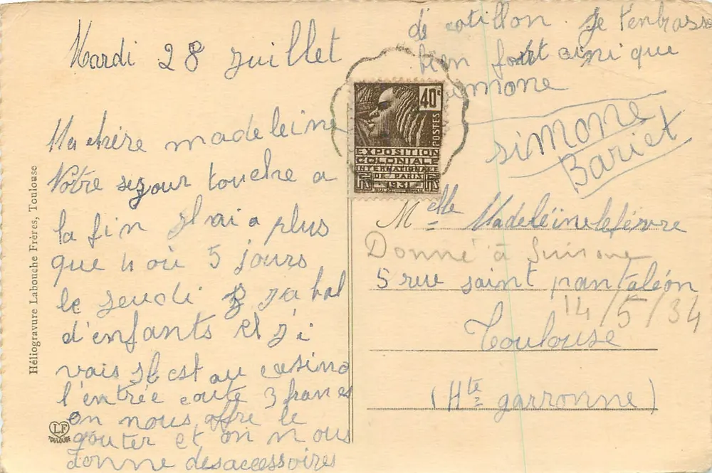 Saint-Bertrand-de-Comminges — Lado inferior das bancadas — Hélico - 11 - Verso