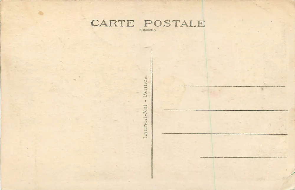 Paramé — Strand und Grand Hotel — Côte d'Émeraude - Rückseite