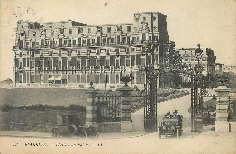 Biarritz — L'Hôtel du Palais — LL. — n°73 - Recto