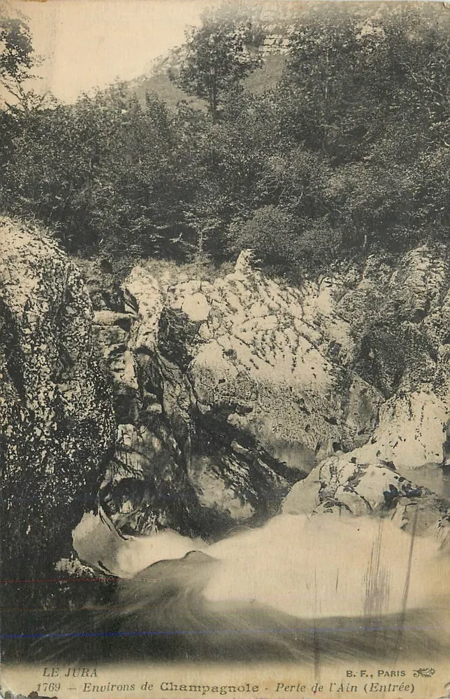 Perte de l'Ain (Entrée) — Umgebung von Champagnole — B.F., Paris - Vorderseite