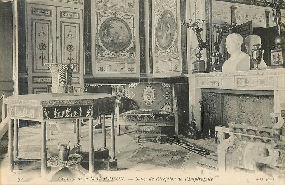 Château de la MALMAISON — Salon de Réception de l'Impératrice — ND Phot, n°92 - Recto