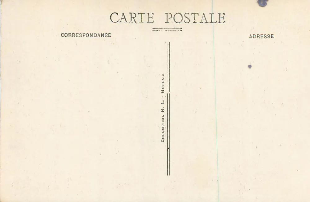 St-Thégonnec (Finistère) — Altarretabel des Rosenkranzes — Sammlung N. L. Morlaix - Rückseite