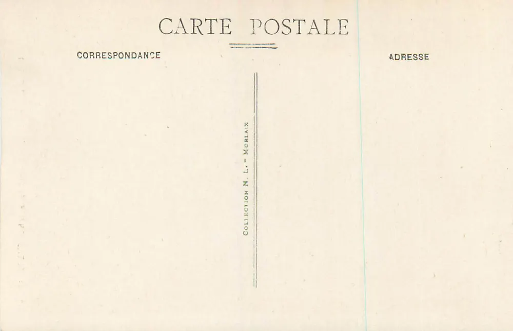 St-Thégonéc (Finistère) — Die Kirche (16. Jahrhundert) — Sammlung L. McBlair - Rückseite