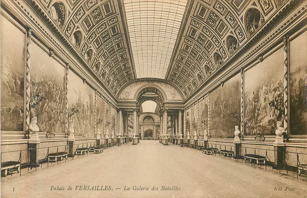 Schloss VERSAILLES — Die Schlachtengalerie — ND Phot - Vorderseite