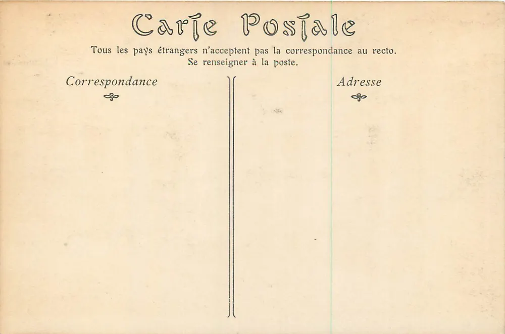 Palácio de VERSAILLES — A Biblioteca — ND Phoï, n°73 - Verso