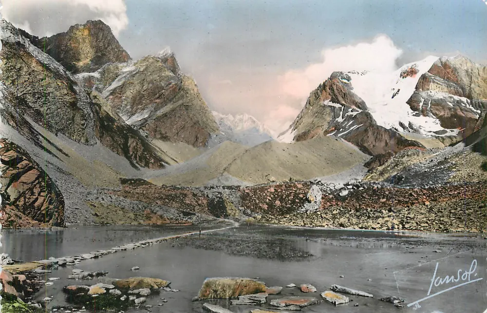 Lac des Vaches — Pralognan-la-Vanoise — Collection Amiez - Recto