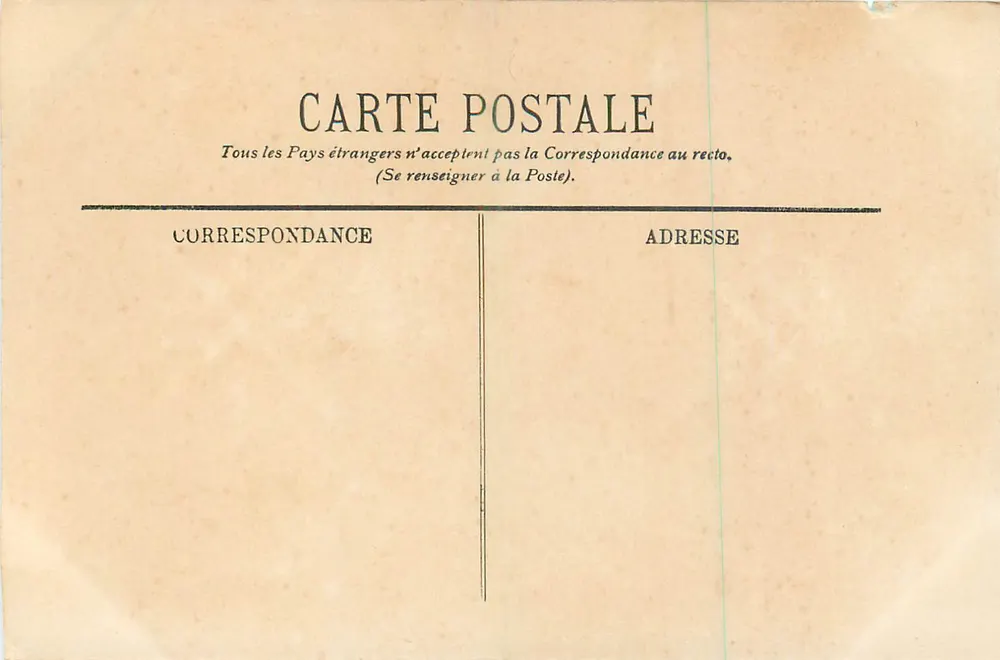 Cauterets — Vue prise du Pauze Vieux — LL. — n°5 - Verso