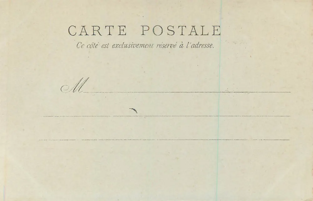 Cauterets - Ponte do Vicille — D. F., Editor, Lourdes, n°304 - Verso