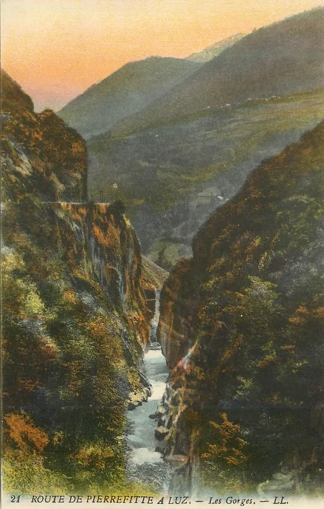 Rodovia de Pierrefitte a Luz — As Gorges — LL - Frente