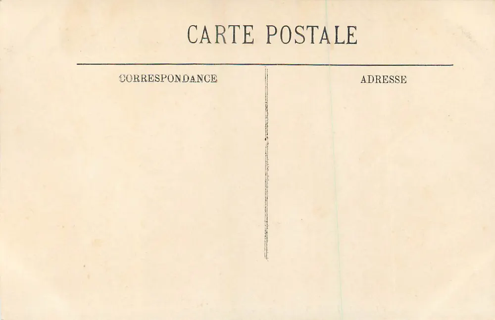 Environ de Cauterets — Traversée d'un Gave — LL - Verso