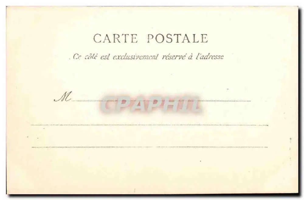 NICE — Píer da Promenade — E. Le Dury, Paris - Verso